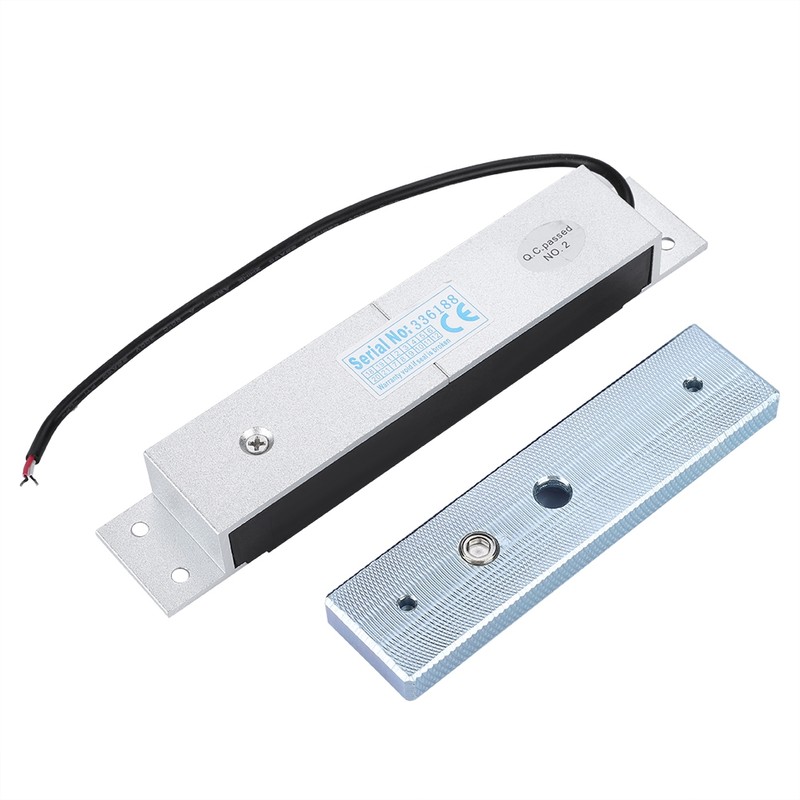 DC12V 180KG/350Lbs Electric Magnetic Lock Holding Force Electromagnet Lock Secure