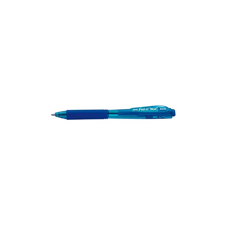 Pentel Bx440 Ballpoint Pen, Pack of 12, Blue