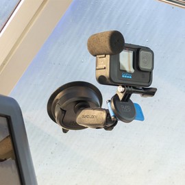 Quad Lock Action Camera Adaptor: Compatible with mounts, also compatible with GoPro, OSMO Action and other action cameras.
