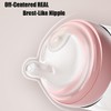 Oberni Baby Bottles with Off-Centered Natural Flow Nipple for 0+