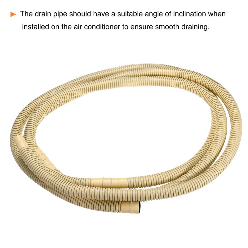 sourcing map Universal Air Conditioner Drain Hose 15mm 17mm ID