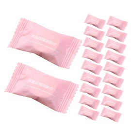 Healeved 20pcs Compressed Towel Portable Cotton Washcloths for Travel Quick-dry Facial Towels for Camping and Go Use