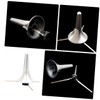 Kisangel Portable Metal Trumpet Stand Holder Lightweight and Support for