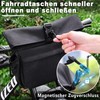 GXCROR Bicycle Handlebar Bag, 9 L, Bicycle Bag, Handlebar Bag,