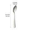 Evanda Tea Spoon, 12 x 14 cm, Stainless Steel Coffee