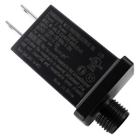 24V 3.6W LED Power Supply - Low Voltage Transformer Class 2, Waterproof IP44 Seasonal Use Driver US Plug Adapter for String Light, Projector Light, Lawn Lamp (1)
