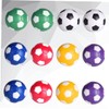 Kisangel Table Football Ball Accessories 6pcs Mini Replacement Foosballs for