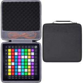 co2CREA Hard Travel Case for Novation Launchpad Pro MK3 MIDI 64 Grid Controller Ableton Live DJ Controller,Case Only