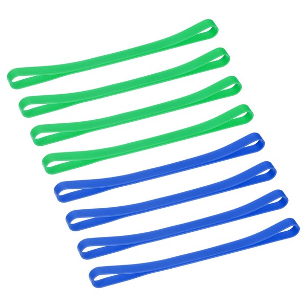 QUARKZMAN 8 Pack Beach Towel Bands 5 Inch Elastic Armchair