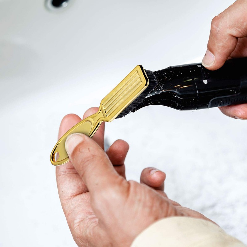 2 Cepillo de Limpieza para Cuchillas de Peluquero Cepillo para