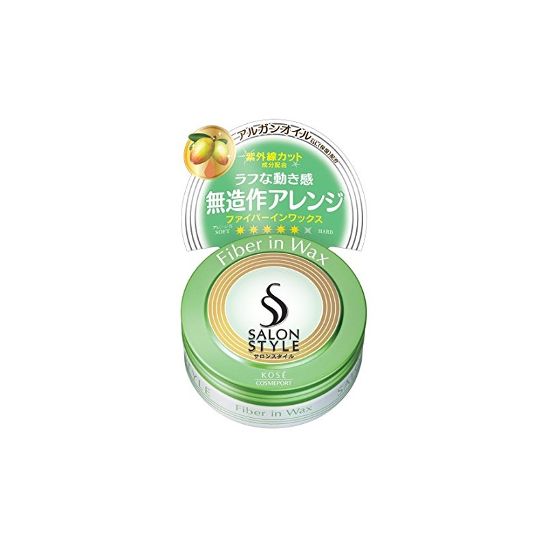 KOSE Salon Style Hair Wax (Fiber In) 2.5 oz (72