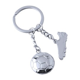 Metal Football Boot Soccer Shoe Keychain Soccer Key Ring Sports Birthday Gifts for Men Teen Boys