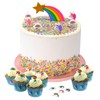 Baked With Love Unicorn Foil Lined Baking Cases, Cupcake Cases,