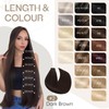 Elailite 24 Inch Tape in Hair Extensions Real Human Hair