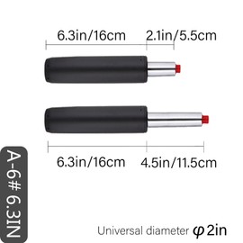 Gjpwyfdc Office Chair Hydraulic Cylinder Replacement6.3 in-Office Chair Replacement Parts.