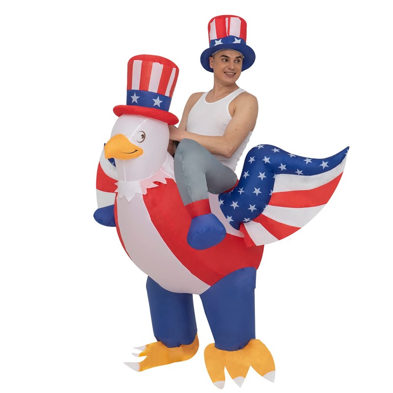 Independence Day Inflatable Costume USA Eagle 4th of July Party