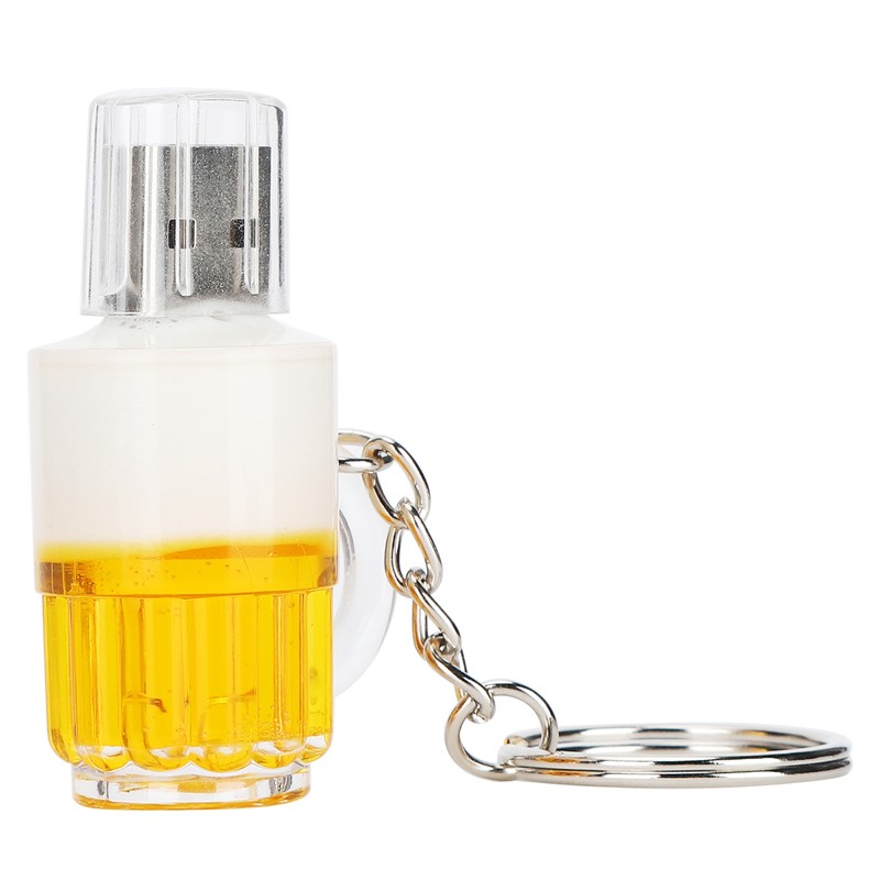 USB Flash Drive Cartoon Domineering Beer Mug Shape Portable Storage