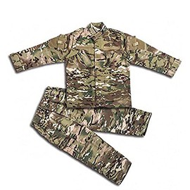 HANSTRONG GEARTactical Airsoft Kids Clothing Children BDU Hunting Military Camouflage Combat Uniform Suit (130)