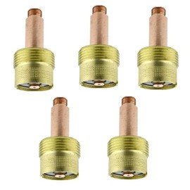 STARTECHWELD 995795 Large TIG Gas Lens 1/8" Gas Lens collet body TIG WP17, WP18, WP26 (5 Pack) 995795