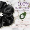 OLESILK Silk Scrunchies Oversized 100% Mulberry: Large for Women& Girls