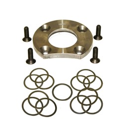 UINIEBOOM Bearing Retainer Set, T5144 E5ZZ7195A E5ZZ-7195A Billet Steel Cluster Support Plate & Shim Kit Compatible with Ford/with GM/with Chevy T5 World Class HD