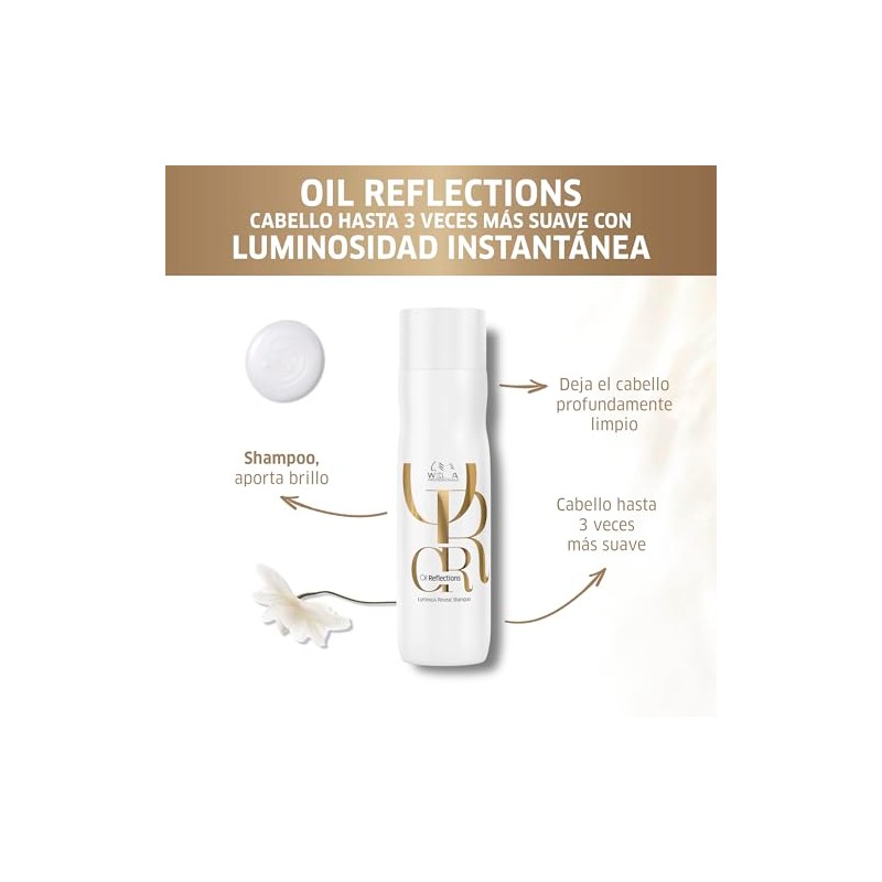 Wella Professionals Oil Reflections Shampoo Brillo y Suavidad 250ml