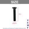 TERF® M8 X 30mm Hex Socket Countersunk Black Machine Screw