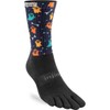 Injinji Spectrum Trail Midweight Crew Toe Socks M, haunt