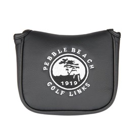 Golf Headcover Putter Cover for Center Shaft Small Odyssey 2 Ball Tailor Made Spider Putter Magnetic Closure Tree (Black, Square Center Shaft)