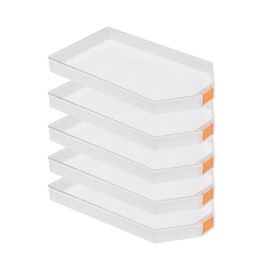 Ideen mit Herz Diamond Painting Bowls with Lids | Accessories | Ships | Organiser for Diamond Painting Stones | DIY | 15.5 cm x 8.8 cm x 1.4 cm | Pack of 5