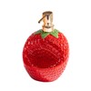 WAIT FLY Ceramic Strawberry Soap Dispenser with Sponge Holder, Refillable