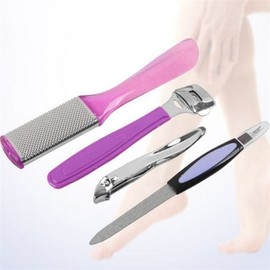 비식스스타 Foot Care Set - Pedicure Tools, Callus Remover, Cuticle Remover, Nail Clipper Set for Toes and Fingernails, Nail Care Set, Foot and Nail Grooming Tools, Exfoliation Tools