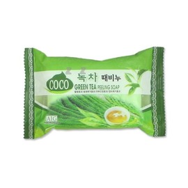 COCO Green Tea Soap T1/scrub/body wash/towel/bath pouch 10ea