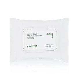 Innisfree [셀러허브][이니스프리] 이니스프리 올리브 비타민 E리얼 클렌징 티슈 30매 (S16575622) Innisfree Olive Real Cleansing Tissue 30 sheets [Basic]