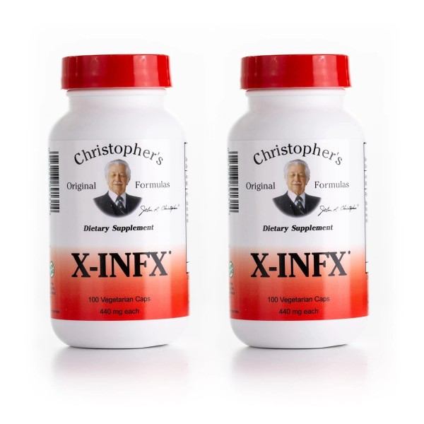 Christopher's Original Formulas X-INFX Formula Natural Immune Support 2 Pack