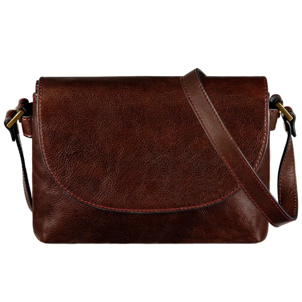 Time Resistance Leather Cross Body Bag for Women - Handbag