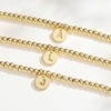 Turandoss Friend Gifts for Women - Dainty Gold Plated Initial