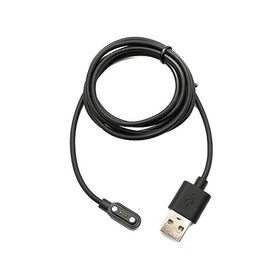 System-S USB 2.0 Cable 100 cm Charging Cable for Realme Watch 3 Smartwatch in Black