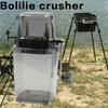 Alomejor Hand Crank Manual Boilie Ice Crusher, Kitchen Bar Ice
