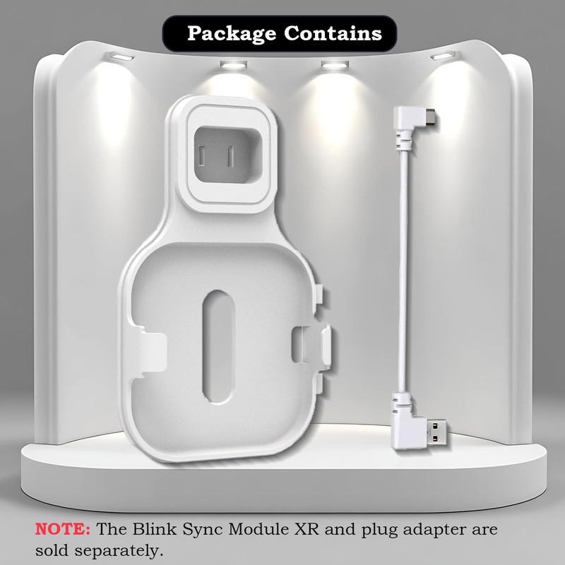 Outlet Wall Mount for Blink Sync Module XR, Space Saving