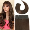 Tape in Brazilian Human Hair Extensions 100% Remy Human Hair