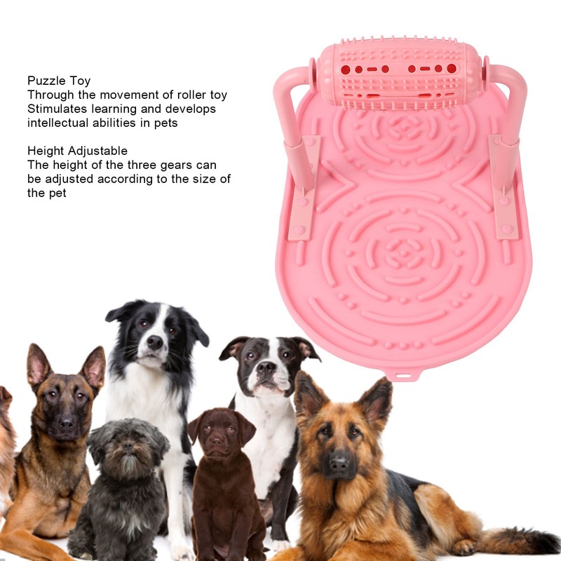 Pet Slow Feeder Mat Toy Interactive Silicone Pet Feeding Puzzle