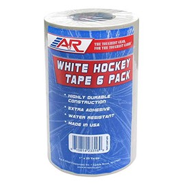 A&R Sports White Hockey Tape (Pack of 6)