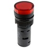 Red 16mm LED Pilot Indicator Light Panel Mount 230V