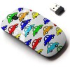 2.4G Wireless Mouse with Cute Pattern Design for All Laptops