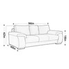 Plastic Couch Cover for Furniture Clear Thicker Plastic Sofa Cover