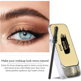 (A) - Ownest 2PCS Eyebrow Soap Kit,Brows Styling Soap,Long Lasting Waterproof Smudge Proof Eyebrow Styling Pomade for Natural Brows, 3D Feathery Brows Makeup Balm