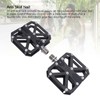 Mountain Cycling Pedals Carbon Fiber 3 Bearing Anti Slip Hollow