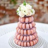6 Tier Round Macaron Tower Cupcake Stand ，Clear Acrylic Display