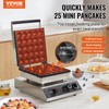 VEVOR Mini Dutch Pancake Maker, 25PCS 43mm Diameter Dorayaki Baker
